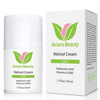 Thumbnail for Image 3 of Retinol Cream for Face 2.5% with Hyaluronic Acid & Vitamins E & B5, 1.7 fl. oz. (Pack of 2)