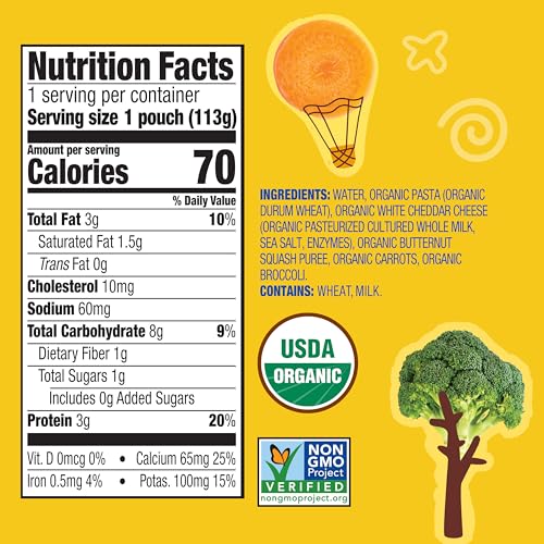 Image 2 of Earth's Best Organic Baby Food Pouches 4 Ounce Resealable Pouch Pack of 12