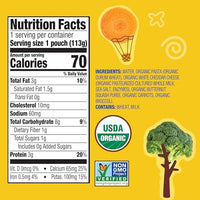 Thumbnail for Image 2 of Earth's Best Organic Baby Food Pouches 4 Ounce Resealable Pouch Pack of 12