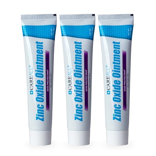 Image 1 of Default Title for the product CareAll Zinc Oxide 20% Skin Protectant Barrier Ointment 2 oz (3 Pack)