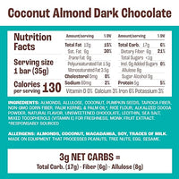 Thumbnail for Image 2 of Munk Pack Fiber Nut Bars, 5g Fiber, Coconut Almond Chocolate | 12 Count