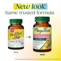 Thumbnail for Image 3 of MegaFood Baby & Me 2 Postnatal Vitamins for Women with Moringa, 120 Tablets