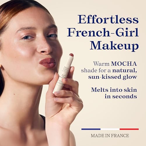 Image 2 of Embryolisse Color Balm 3-in-1 Makeup Stick for Cheeks, Eyes & Lips, 0.08 oz
