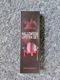 Thumbnail for Image 2 of BADCOLOR 3 Colors Red Matte Liquid Lipstick Set