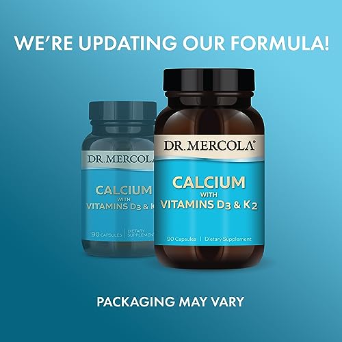 Image 4 of Dr. Mercola Calcium with Vitamins D3 and K2, 90 Capsules