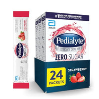 Thumbnail for Image 1 of Strawberry / 24 Count for the product Pedialyte Electrolyte Drink Mix With Zero Sugar