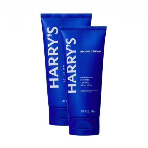 Image 3 of 6 Ounce (Pack of 4) for the product Harry's Shaving Cream for Men