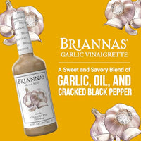 Thumbnail for Image 3 of BRIANNAS Home Style Garlic Vinaigrette, Gluten Free, Vegan, 2 Pack