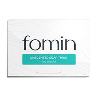 Thumbnail for Image 1 of Default Title for the product FOMIN Paper Soap Sheets for Hand Washing - 100 Unscented Travel Soap Sheets