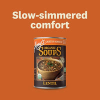 Thumbnail for Image 7 of Amy's Soup Vegan Lentil Canned Soup (6 Pack) 14.5 oz