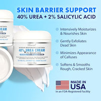 Thumbnail for Image 5 of Ebanel Urea Cream 40% plus Salicylic Acid for Dry Cracked Feet Skin