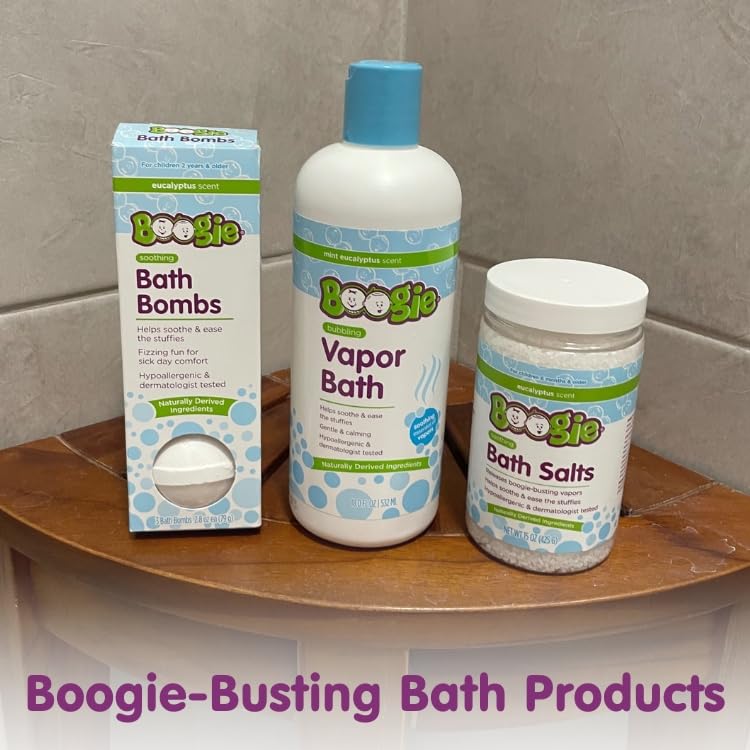 Image 5 of Boogie Bubbling Vapor Bath for Kids - 18 fl oz - Pack of 3