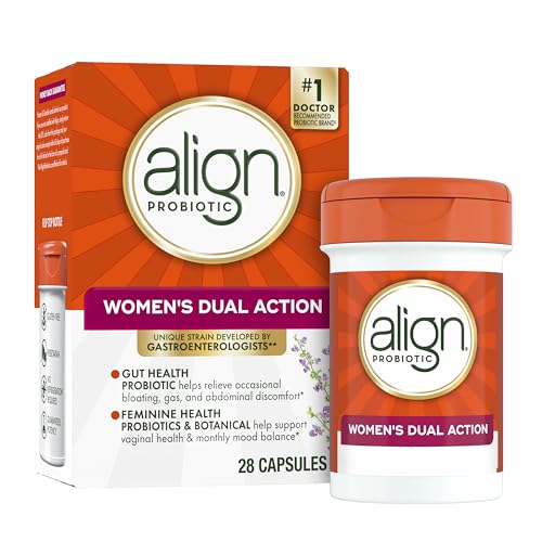 Image 2 of 28 Count (Pack of 1) for the product Align Probiotic Womens Dual Action Vaginal and Digestive Health Support