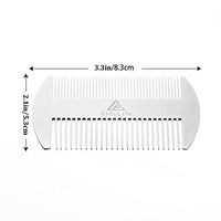 Thumbnail for Image 6 of AhfuLife Metal Hair&Beard Comb