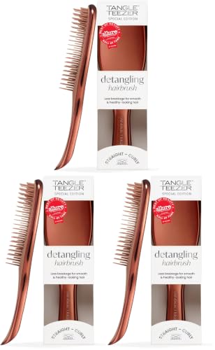 Image 1 of Default Title for the product TANGLE TEEZER Chrome Ultimate Detangler Brush for Wet & Dry Hair Pack of 3