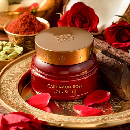 Image 3 of SPA CEYLON Cardamom Rose Body Scrub 225g