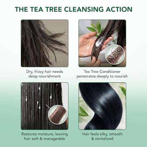 Image 4 of Botanic Hearth Tea Tree Conditioner with Sulphate & Paraben Free - 16 Fl oz