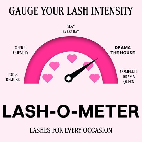 Image 3 of Gerard Cosmetics #WhatsTheTea #Lashes, High Volume Dramatic Lashes, Tapered, Perfectly Curled False Lashes, Cruelty Free & Vegan (1 Pair)