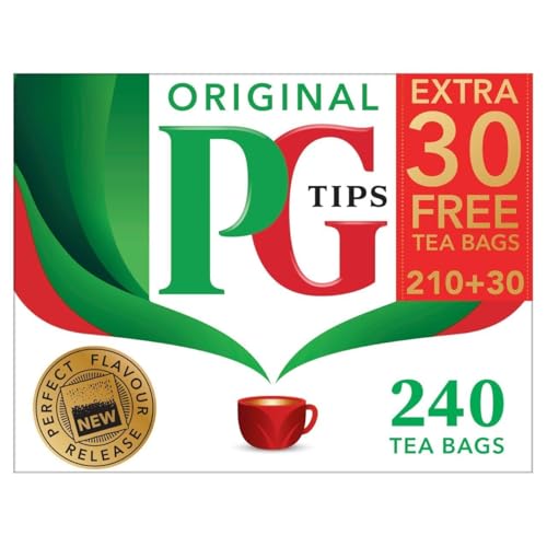 Image 1 of Default Title for the product PG Tips Original Non-Pyramid, 240 Tea Bags (Pack of 4)