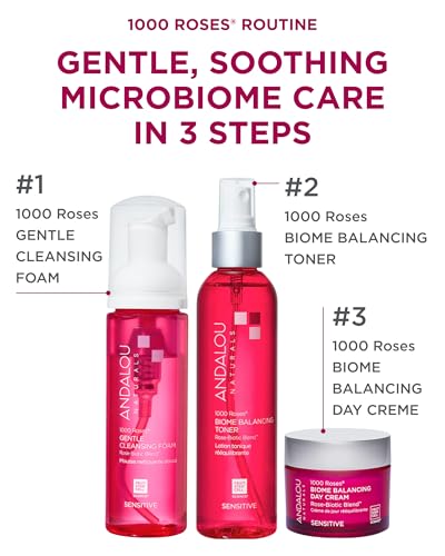 Image 3 of Andalou Naturals 1000 Roses Biome Balancing Toner Spray (6 fl oz)