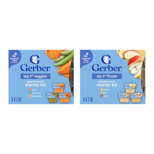 Image 1 of Default Title for the product Gerber My First Fruits and Veggies Starter Kit Variety Pack