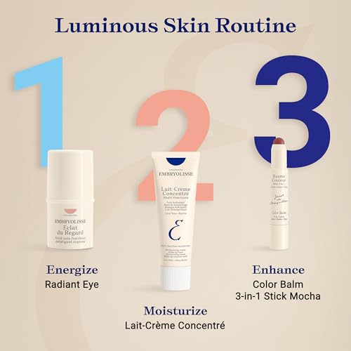 Image 6 of Embryolisse Color Balm 3-in-1 Makeup Stick for Cheeks, Eyes & Lips, 0.08 oz