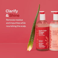 Thumbnail for Image 3 of RENPURE Apple Cider Vinegar & Aloe Clarifying Shampoo, Dull Hair, 24oz