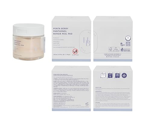 Image 7 of HEVEBLUE Penta Berry Panthenol Repair Peel Pad - 70 Pads