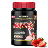 Thumbnail for Image 1 of Default Title for the product ALLMAX ISOFLEX Whey Protein Isolate, Strawberry, 2 lb