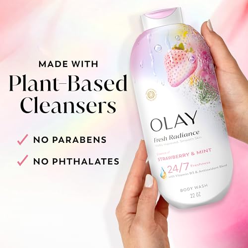 Image 5 of Olay Body Wash for Women, Fresh Radiance, 24 fl oz