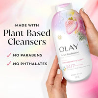 Thumbnail for Image 5 of Olay Body Wash for Women, Fresh Radiance, 24 fl oz