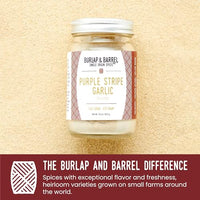 Thumbnail for Image 6 of Burlap & Barrel Purple Stripe Garlic - 3oz Glass Jar