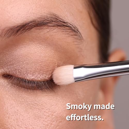 Image 5 of ALBEAUT Eye Shadow Brush For Shading, Dense & Soft Eyeshadow Applicators for Smokey Eyes Makeup, Powder Eye Shadow Blender (196 Classic Shader)