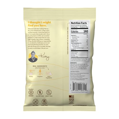 Image 2 of Quinn Snacks Peanut Butter & Honey Filled Pretzel Sticks - 6 oz (Pack of 8)