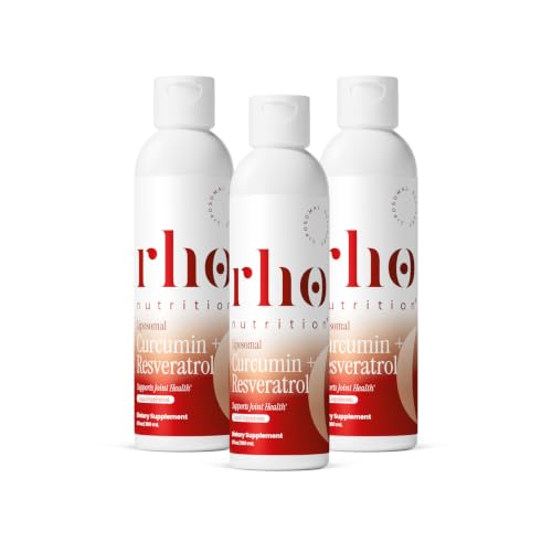 Image 2 of 3 Pack for the product Rho Nutrition Liposomal Curcumin + Resveratrol 1 Pack