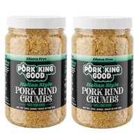 Thumbnail for Image 1 of Default Title for the product Pork King Good Italian Pork Rind Panko Bread Crumbs, 2 Pack, Gluten Free