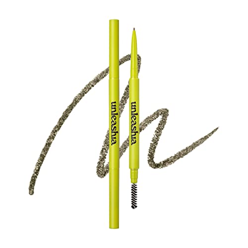 Image 3 of Pencil No1. Oatmeal Brown for the product UNLEASHIA Shaper Defining Eyebrow Fixer & Pencil