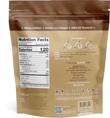 Image 3 of Perk Energy + Extra Protein Dutch Hot Cocoa 1.5 LB