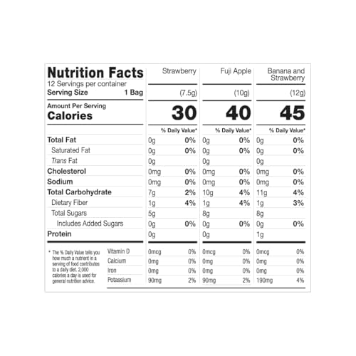 Image 2 of Brothers-ALL-Natural Freeze Dried Fruit Crisps Variety Pack 24 Single Serve Bags