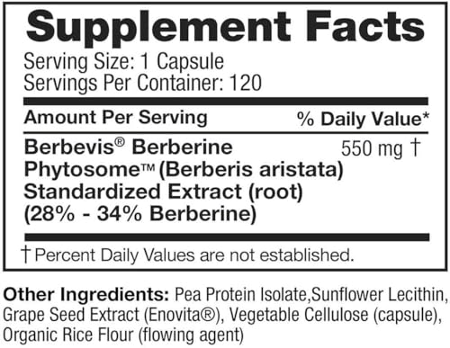 Image 4 of Feel Good Superfoods Berberine Phytosome, 120 Vegan Capsules