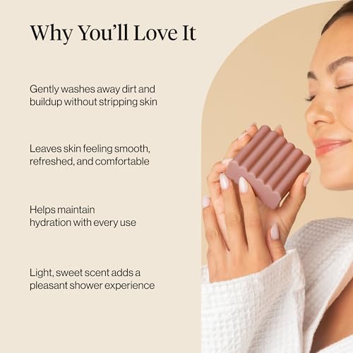 Image 4 of Kitsch Amber Shores Body Wash Bar Soap for Women, 4 oz