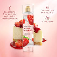 Thumbnail for Image 5 of Bodycology Long-Lasting Fragrance Body Mist, Strawberry Cheesecake, 8 fl oz