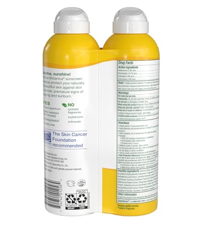 Image 2 of Alba Botanica Hawaiian Coconut Sunscreen Spray Broad Spectrum SPF 30 5 fl oz Pack of 4