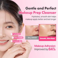 Thumbnail for Image 5 of Hanskin PDRN Gel-to-Foam Cleanser, Pink Lotus PDRN Face Wash, 3.71 fl oz
