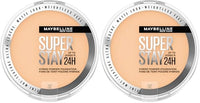 Thumbnail for Image 25 of SUPERSTAY POWDER 312 / 0.2 Ounce (Pack of 2) for the product MAYBELLINE Super Stay Up To 24HR Hybrid Powder-Foundation