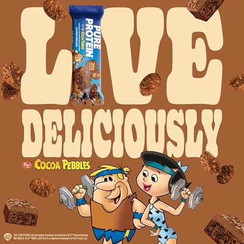 Image 6 of Pure Protein Cocoa PEBBLESTM Protein Bars, 20g Protein, Gluten Free, 12 Ct