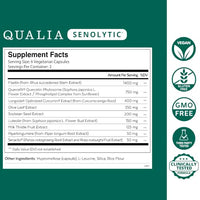 Thumbnail for Image 2 of QUALIA LIFE SCIENCES Qualia Senolytic | 1400mg Fisetin for Healthy Aging & Vitality