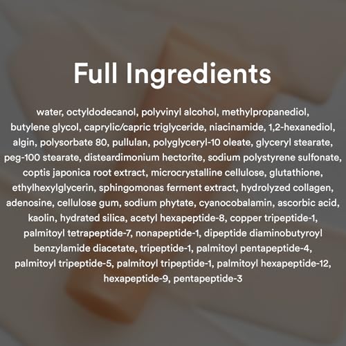 Image 6 of Abib Dark Spot Collagen Overnight Wrapping Mask Glutathione Film, Peel Off Face Mask for Brightening & Radiance Boosting, Niacinamide, Korean Skincare 3.38 fl.oz