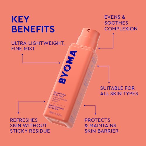 Image 4 of BYOMA Face Mist - Balancing Face Mist, pH Balanced Face Toner