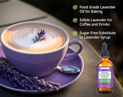 Image 4 of Kate Naturals Lavender Flowers 4oz & Lavender Extract 1oz Bundle